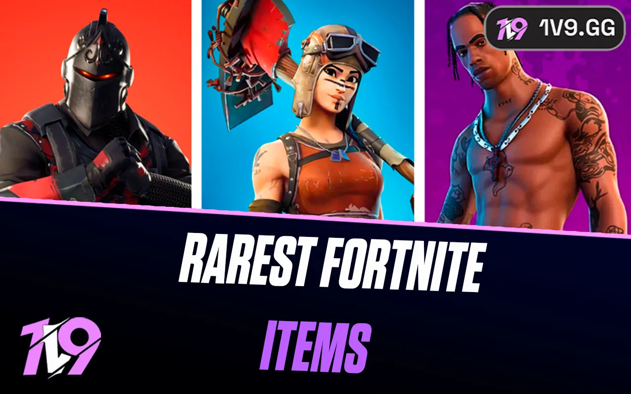 Top 15 Rarest Fortnite Items